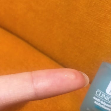 CLINIQUE アクネ クリアリング ジェルのクチコミ「クリニークのアクネクリアリングジェル。
税抜で2,600円くらい。

公式の使い方は、、、
顔.....」（2枚目）