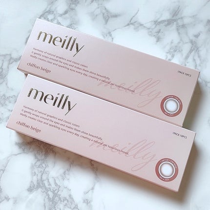 chiffon/meilly/ワンデー(1DAY)カラコンを使ったクチコミ(7枚目)