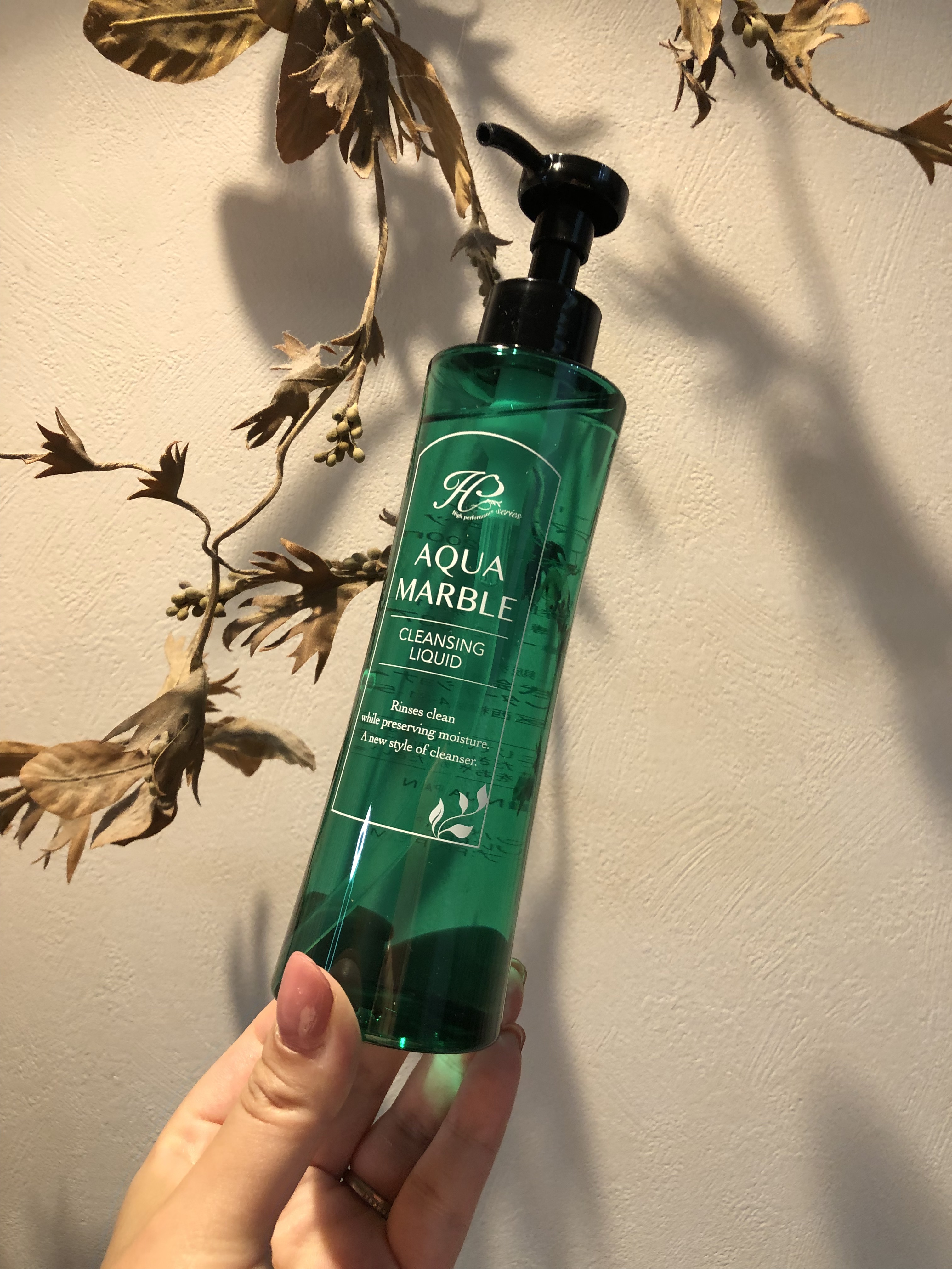 アクアマーブル クレンジング リキッド/idea/クレンジングウォーターを使ったクチコミ（1枚目）