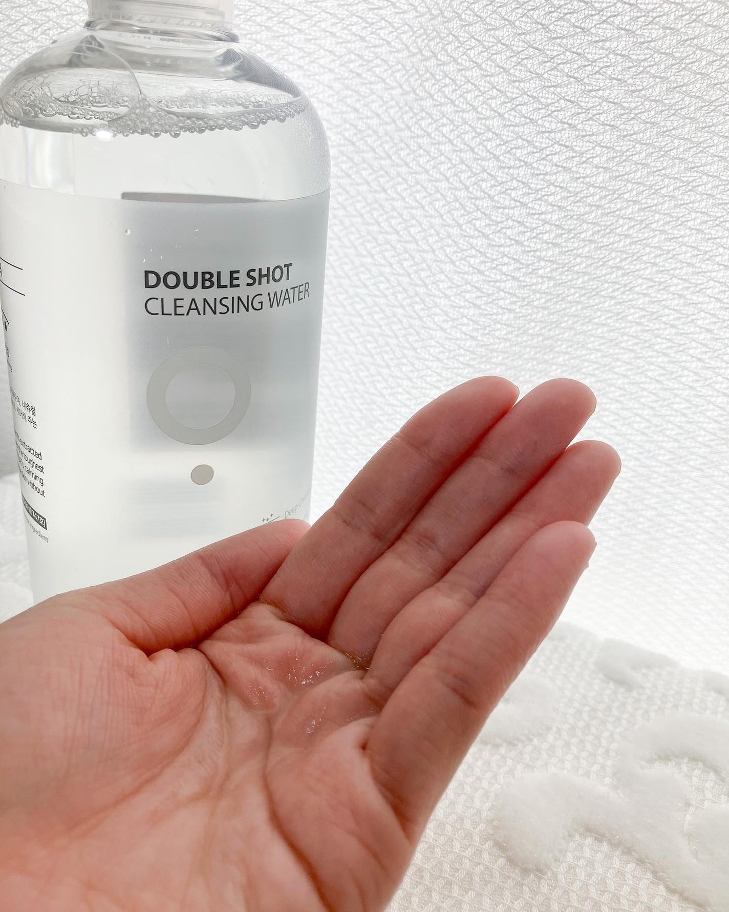 ダブルショットクレンジングウォーター/LUOKI/クレンジングウォーターを使ったクチコミ(3枚目)