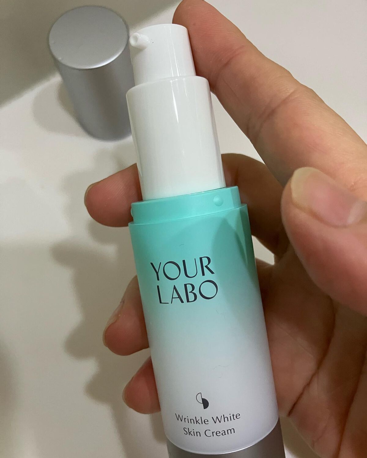 リンクルホワイト スキンクリーム/YOUR LABO /フェイスクリームを使ったクチコミ（2枚目）