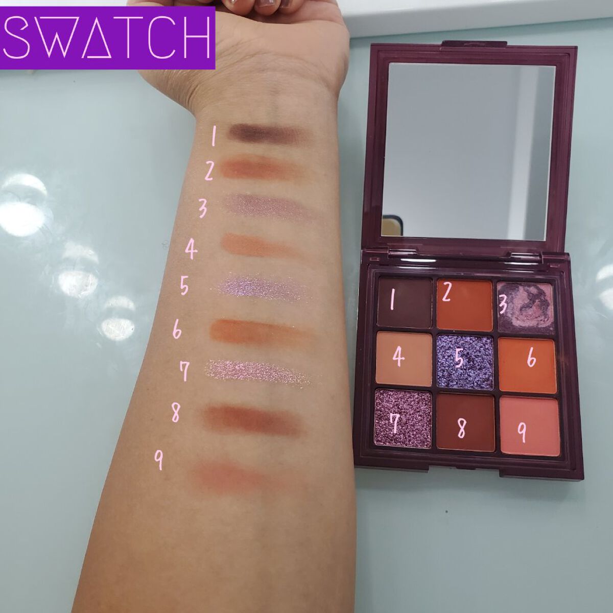 ユキ on LIPS 「HUDABEAUTYのアイシャドウパレット、LOVEFESTO..」(2枚目)