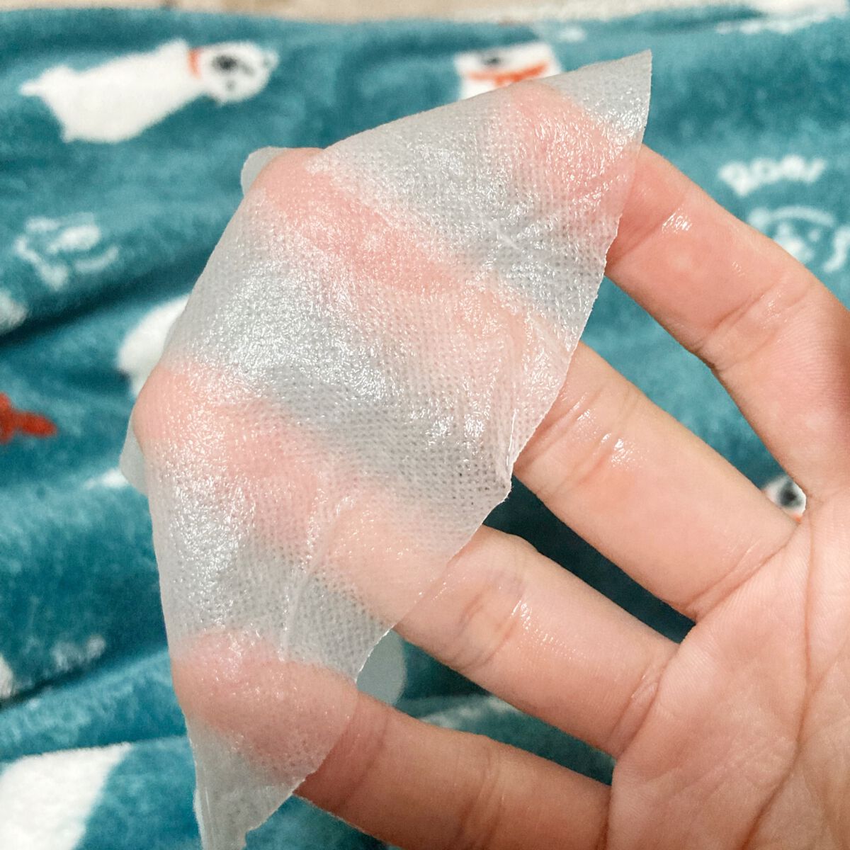 デイリーケアマスク ビタミンC&ピーチ/RISM/シートマスク・パックを使ったクチコミ（2枚目）