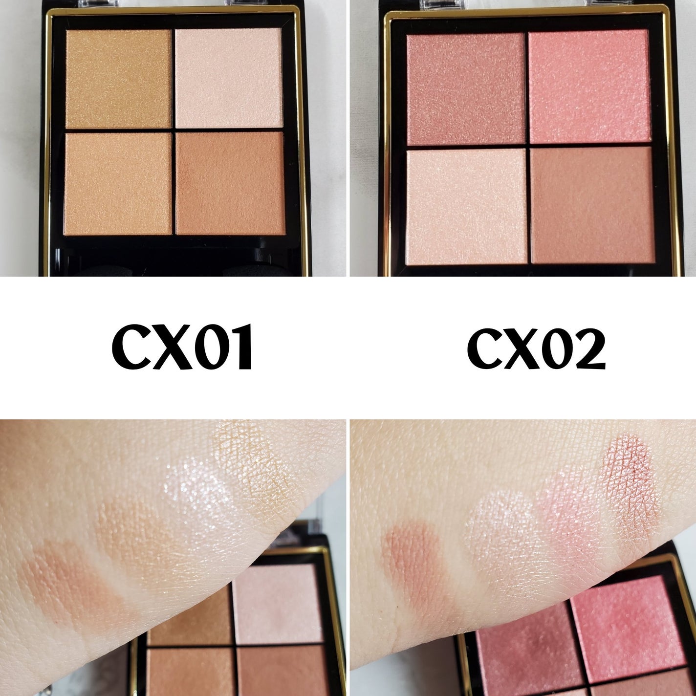 リアルクローズシャドウ/excel/アイシャドウパレットを使ったクチコミ(2枚目)