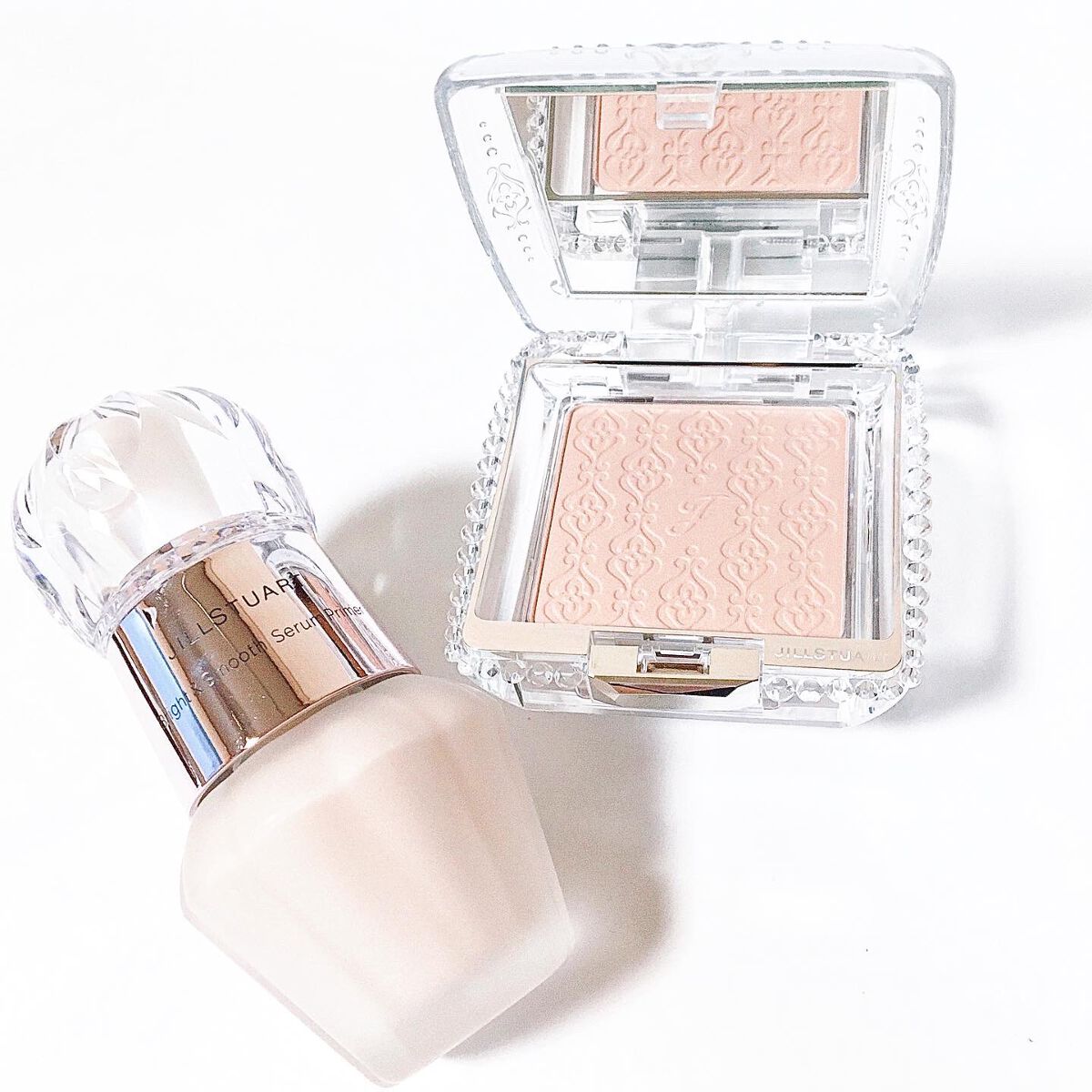 グロウシフォン セラムフィルター 103 nude/JILL STUART/パウダーファンデーションを使ったクチコミ（1枚目）