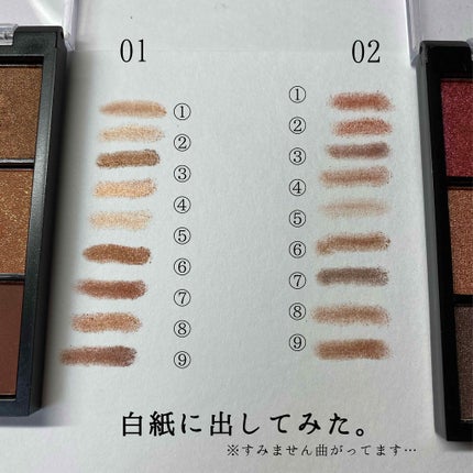 UR GLAM BLOOMING EYE COLOR PALETTE/U R GLAM/アイシャドウパレットを使ったクチコミ(3枚目)