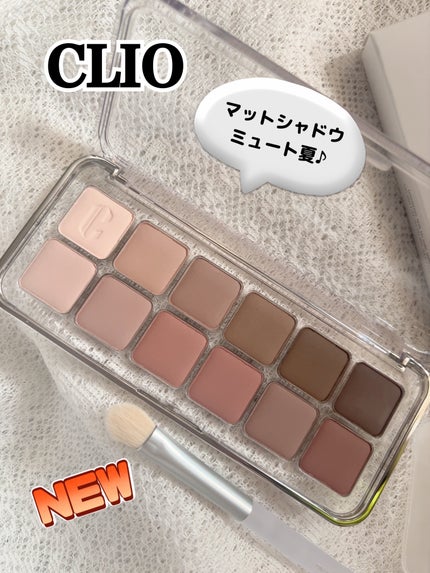 プロ アイ パレット エアー/CLIO/アイシャドウパレットを使ったクチコミ(1枚目)