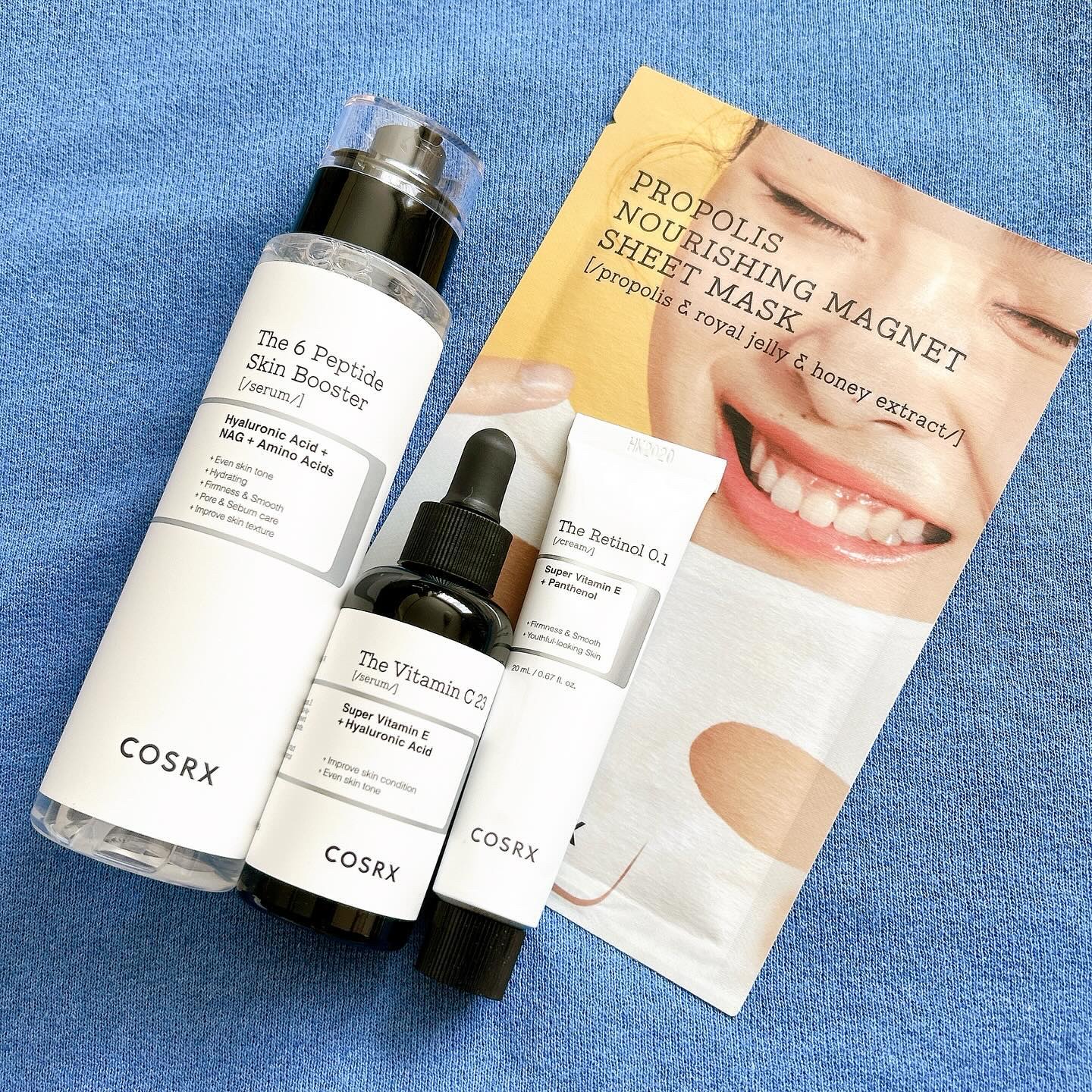 フルフィットプロポリスナリシングマグネットシートマスク /COSRX/シートマスク・パックを使ったクチコミ（1枚目）