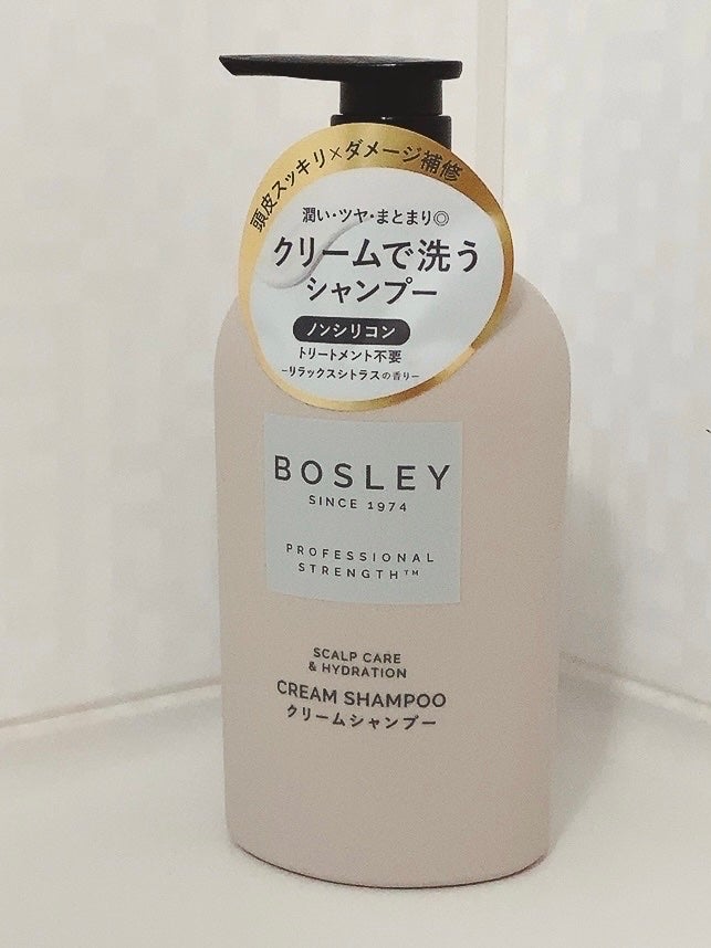 クリームシャンプー リラックスシトラスの香り/ボズレー/市販シャンプーを使ったクチコミ(1枚目)