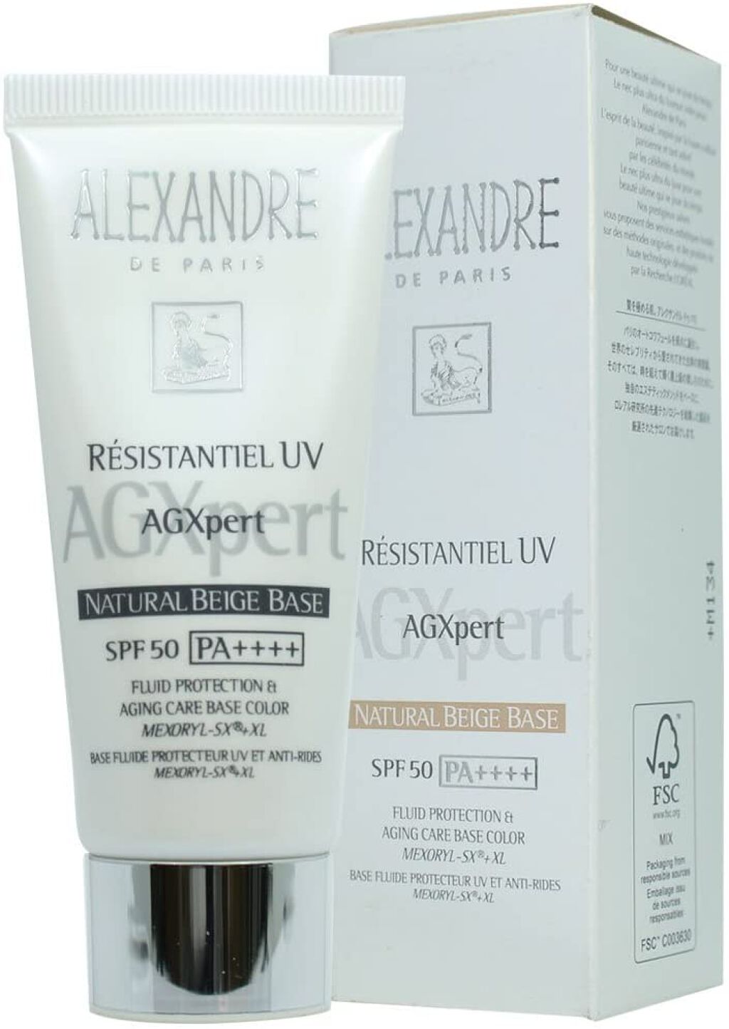 アレクサンドル ドゥ パリ レジスタンシエル UV AGエクスペール ナチュラル ベージュ ベース