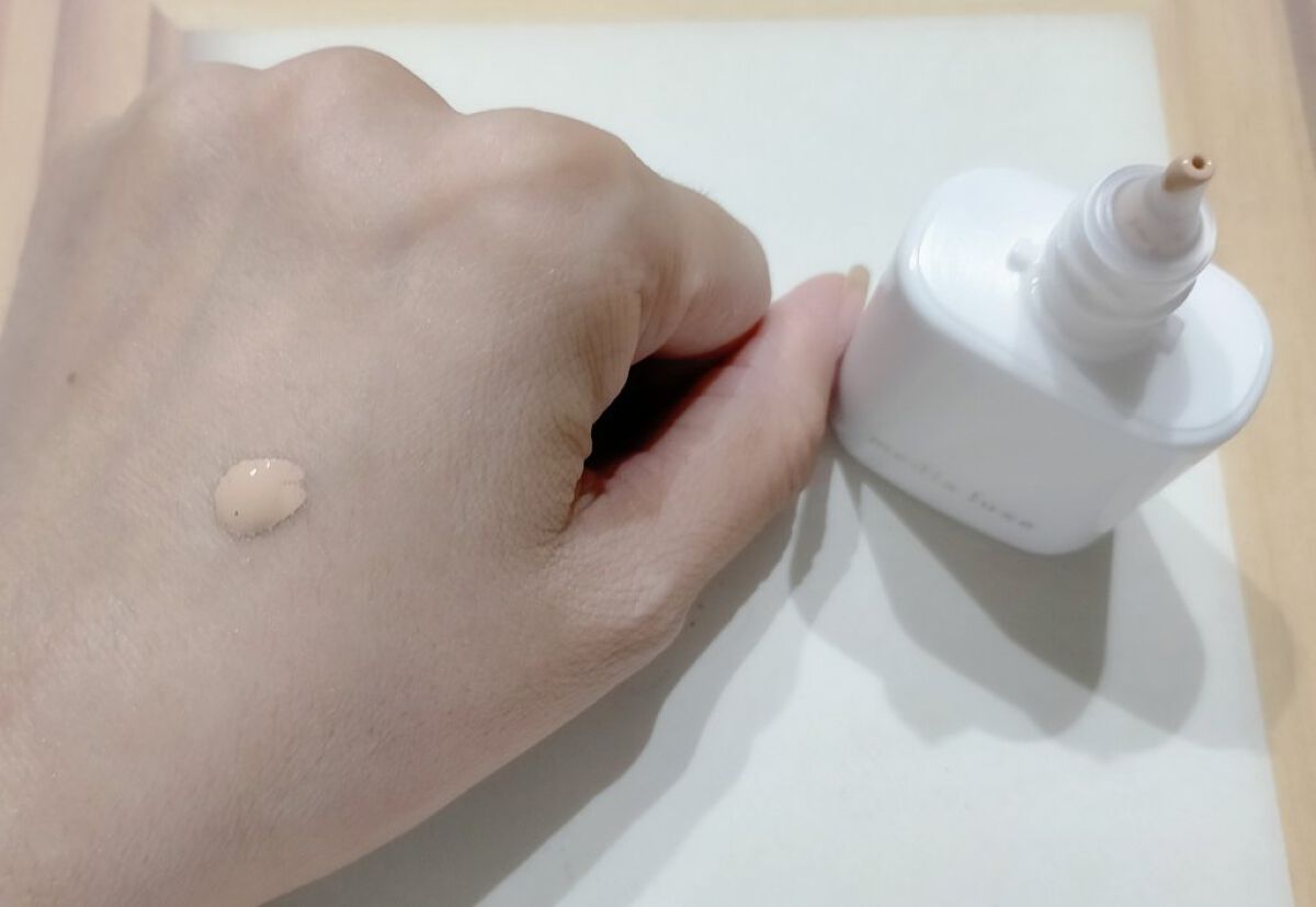 リキッドファンデーション/media luxe/リキッドファンデーションを使ったクチコミ（2枚目）