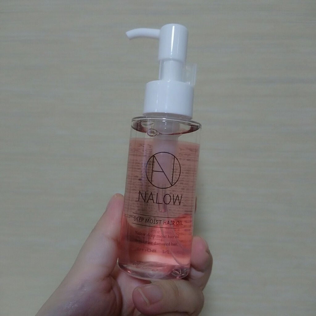 ナロウ ディープモイストヘアオイル/NALOW/ヘアオイルを使ったクチコミ(1枚目)