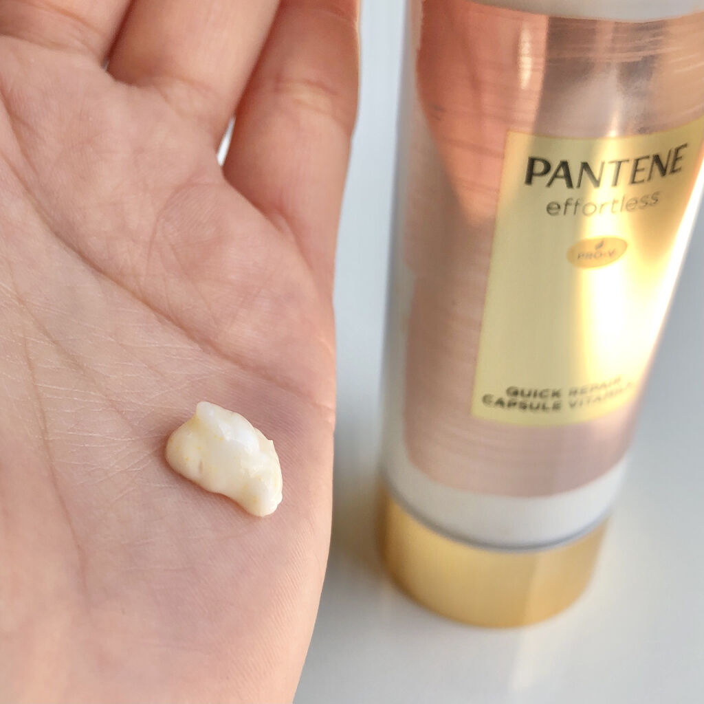 パンテーン エフォートレス クイック リペアー カプセル ヴィタミルク(洗い流さないトリートメント）/パンテーン/ヘアミルクを使ったクチコミ（2枚目）
