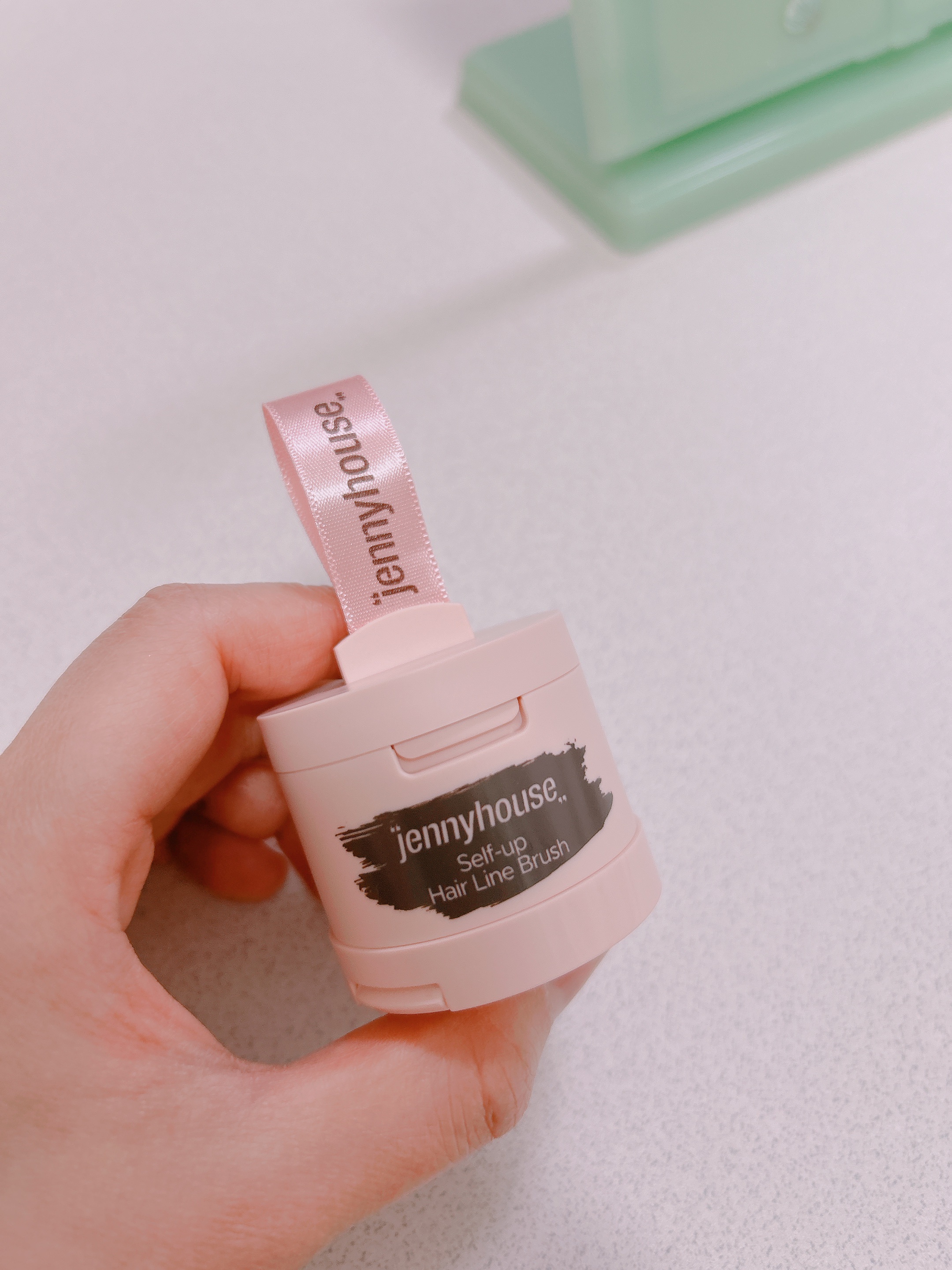 セルフアップヘアラインブラシ/jenny house/ヘアカラーを使ったクチコミ（2枚目）