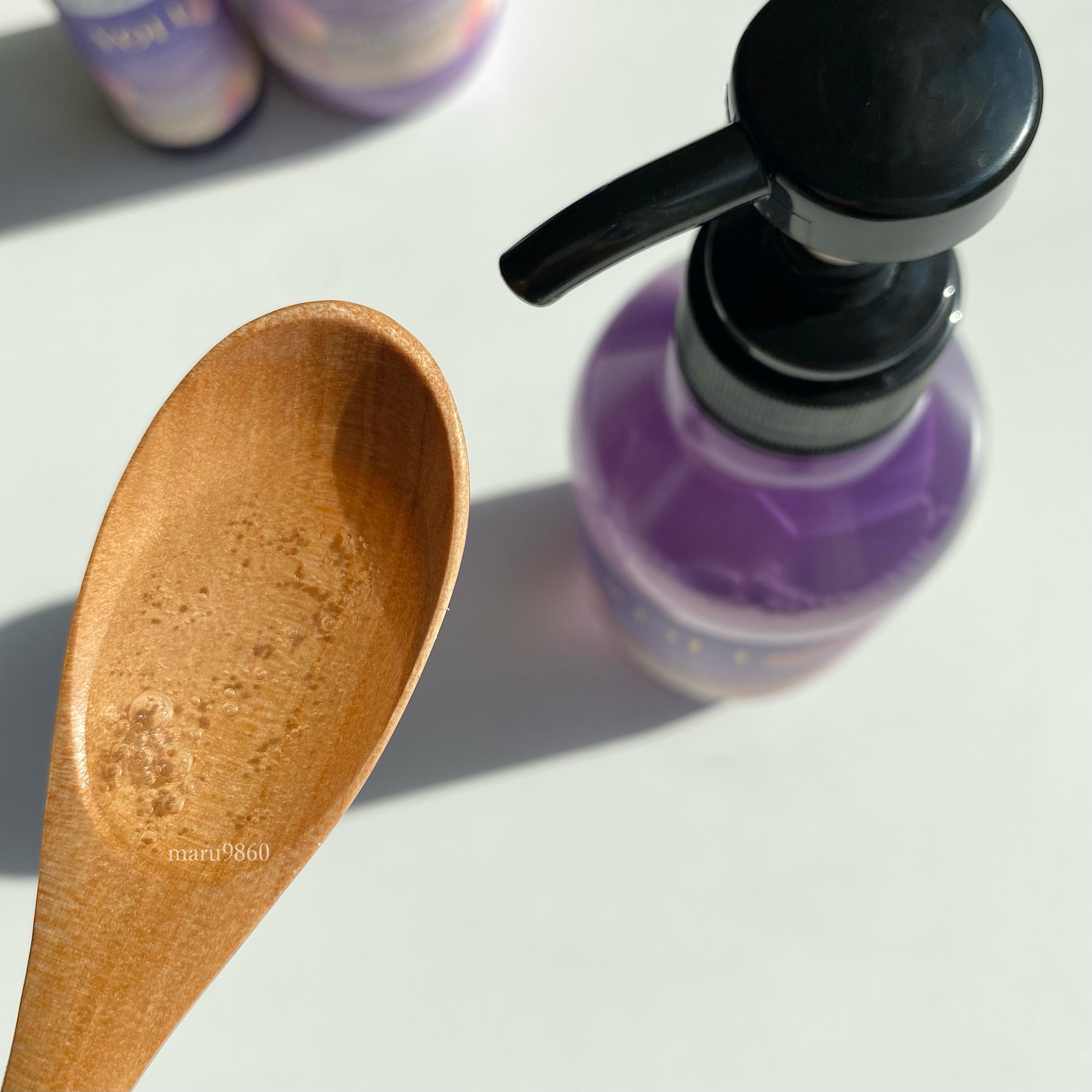 ヨル サクラ ディープナイトリペア ヘアオイル/YOLU/ヘアオイルを使ったクチコミ（2枚目）