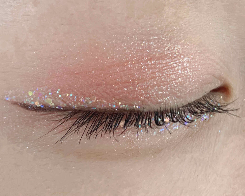 グリッターライナー/b idol/グリッターを使ったクチコミ（3枚目）