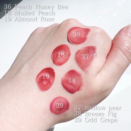 ジューシーラスティングティント/rom&nd/リップティントを使ったクチコミ(10枚目)