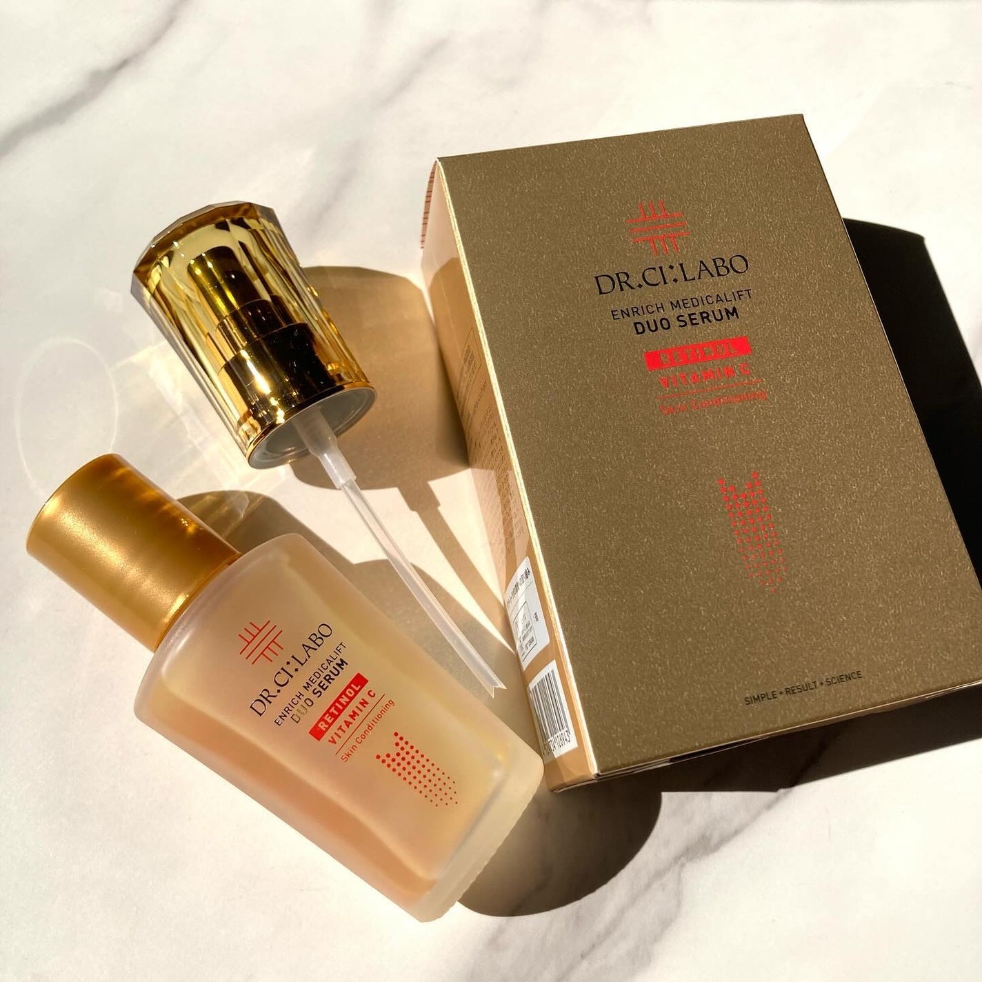 エンリッチ メディカリフト デュオセラム/ドクターシーラボⓇ/美容液を使ったクチコミ(5枚目)