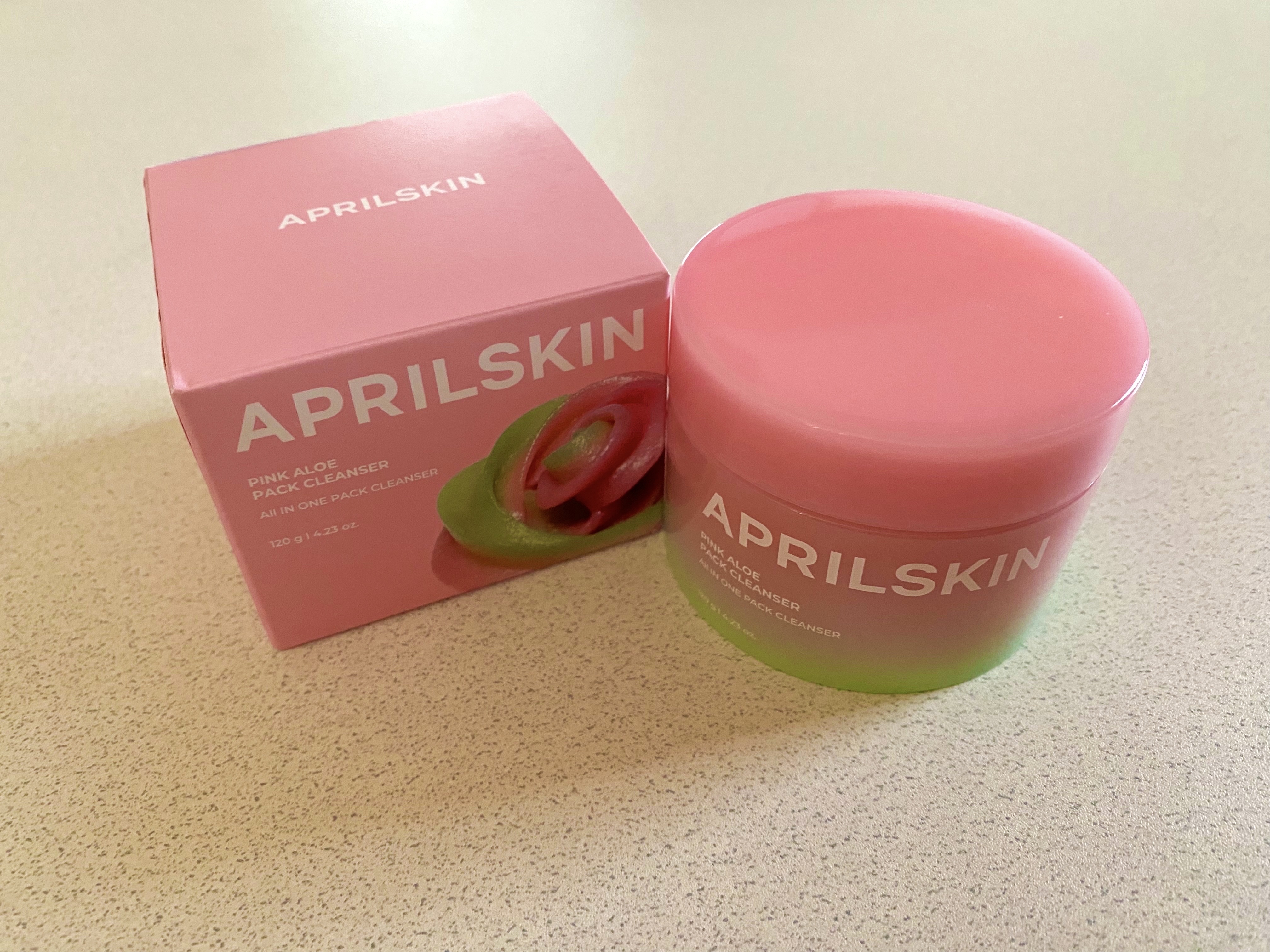 ピンクアロエメレンゲクレンザー/APRILSKIN/その他洗顔料を使ったクチコミ（2枚目）