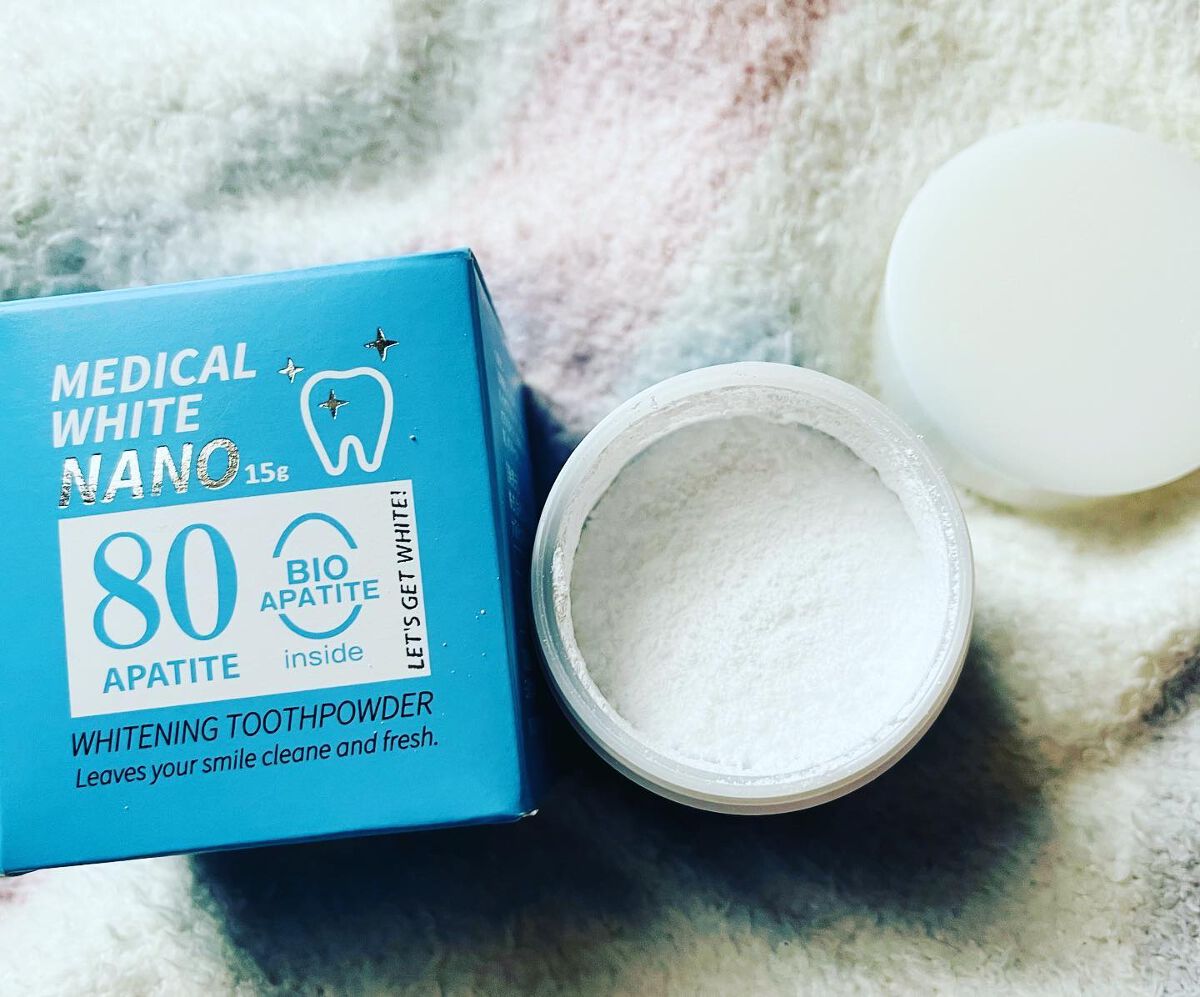 メディカルホワイトナノ80/日本メディカル研究所/歯磨き粉を使ったクチコミ（2枚目）