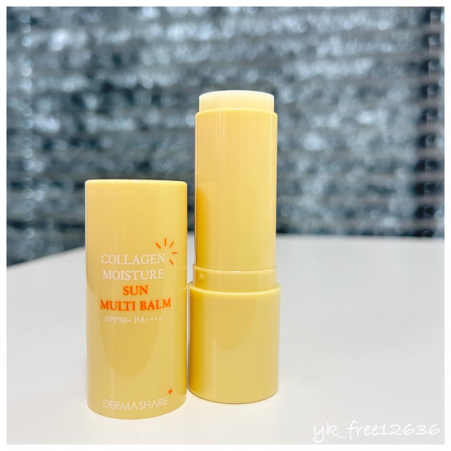 コラーゲンモイスチャーSUNマルチバーム/DERMASHARE/日焼け止めスティックを使ったクチコミ（2枚目）