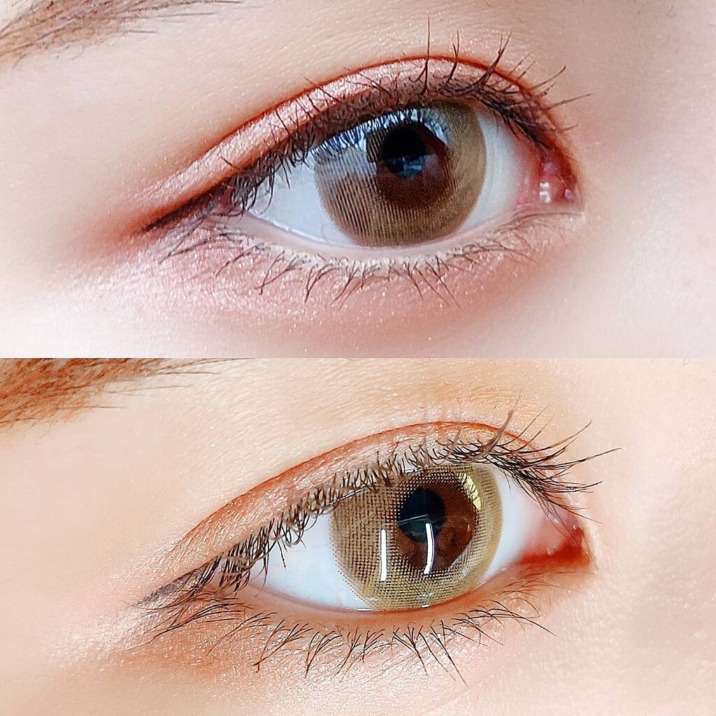 Lighly Mellow Aurora 1month/THEPIEL/1ヶ月(1MONTH)カラコンを使ったクチコミ(3枚目)