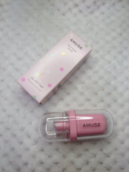 ジェルフィットティント/AMUSE/リップティントを使ったクチコミ(1枚目)