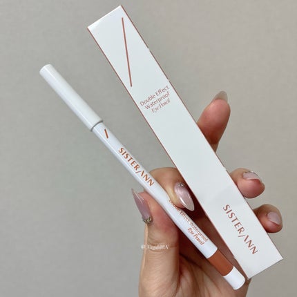 ダブルエフェクトウォータープルーフアイペンシル/SISTER ANN/ペンシルアイライナーを使ったクチコミ(4枚目)