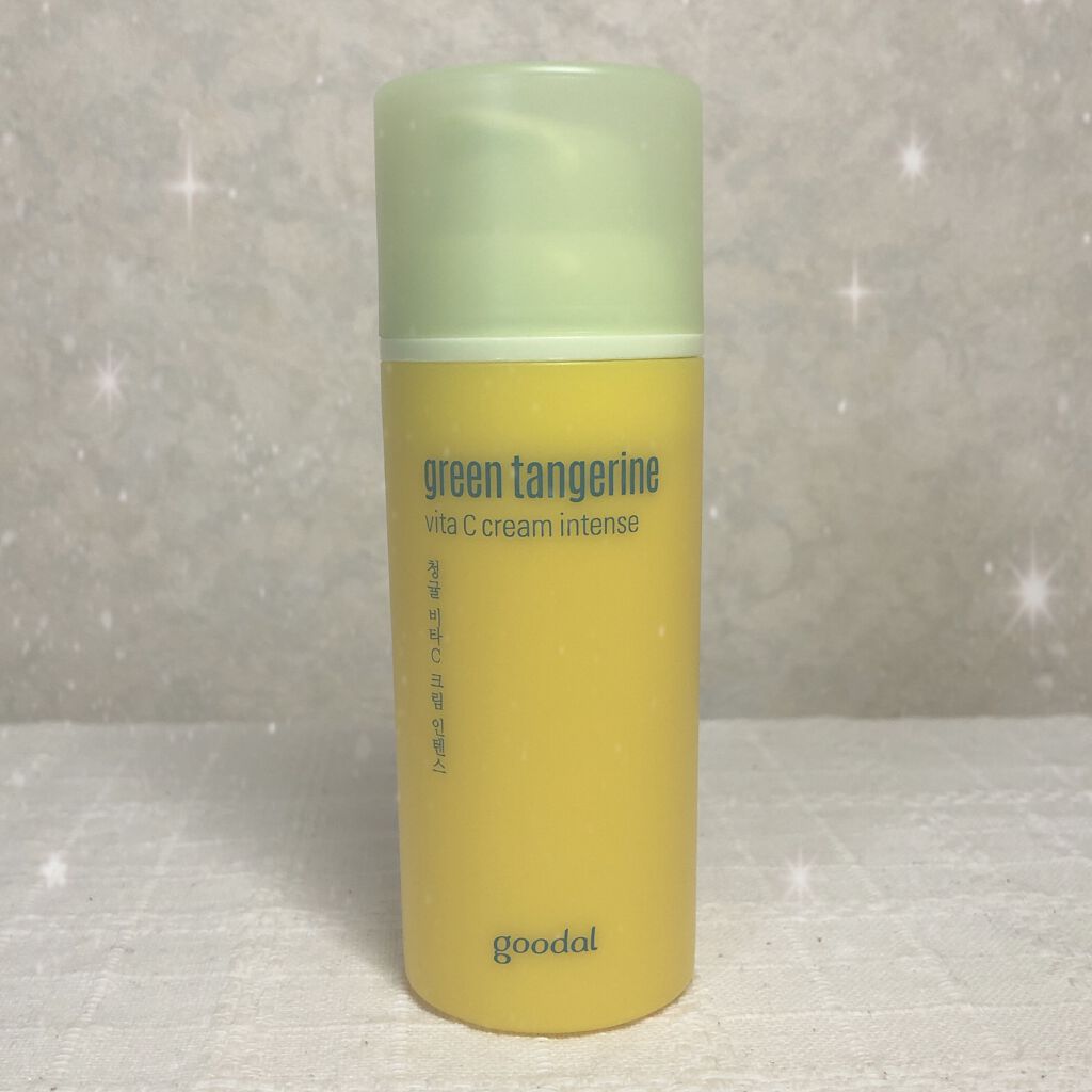 グーダル ビタCクリームインテンス/goodal/フェイスクリームを使ったクチコミ（1枚目）