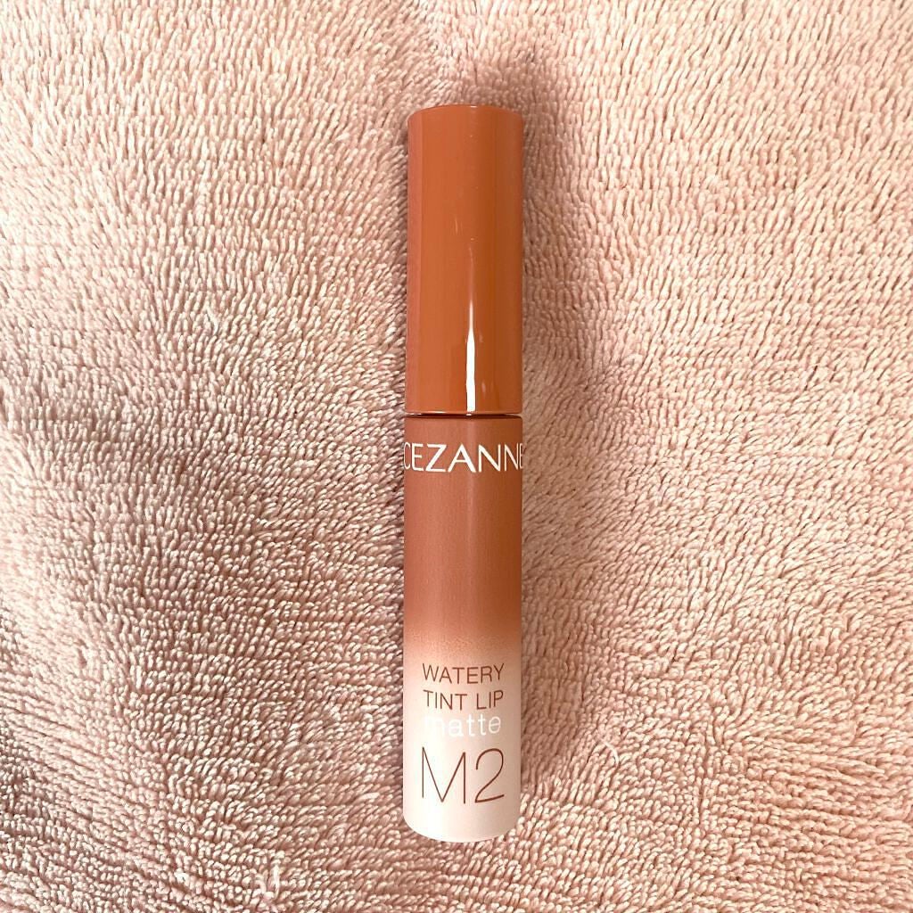 ウォータリーティントリップ マット/CEZANNE/リップティントを使ったクチコミ(1枚目)
