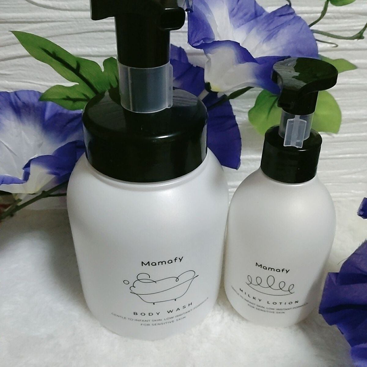 潤いミルキーローション/Mamafy/ボディローションを使ったクチコミ(1枚目)