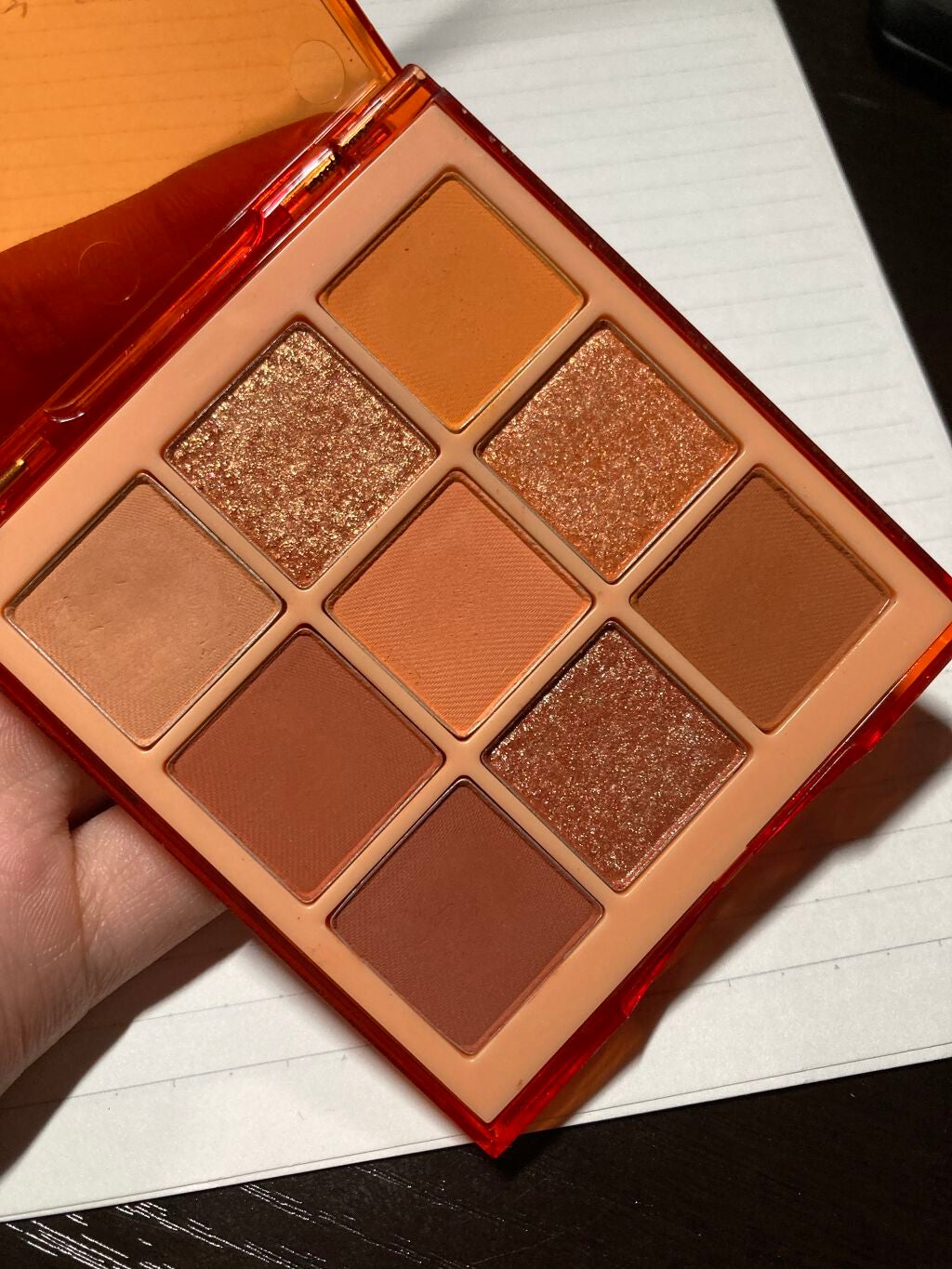 ジューシーオレンジパレット/innisfree/アイシャドウパレットを使ったクチコミ(2枚目)