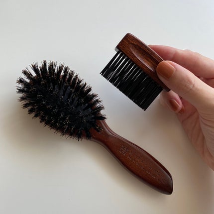 ウッドヘアブラシ ブラウン Sサイズ/MARKS&WEB/ヘアブラシの画像