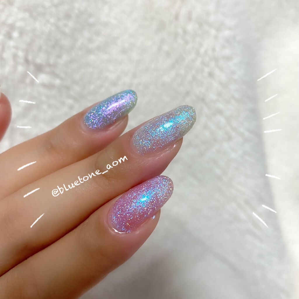 ジェルネイル(ライト対応)/セリア/ジェルネイルを使ったクチコミ(5枚目)