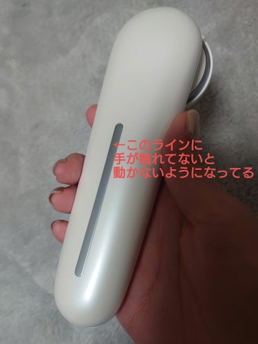 超音波美顔器 光エステ イオン導入導出 クレンジング フェイスケア/Sarlisi/美顔器・マッサージを使ったクチコミ（2枚目）