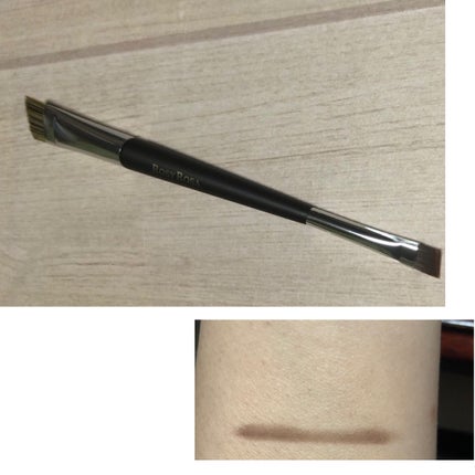 ダブルエンドアイブロウブラシ スマッジタイプ/ロージーローザ/メイクブラシを使ったクチコミ(2枚目)