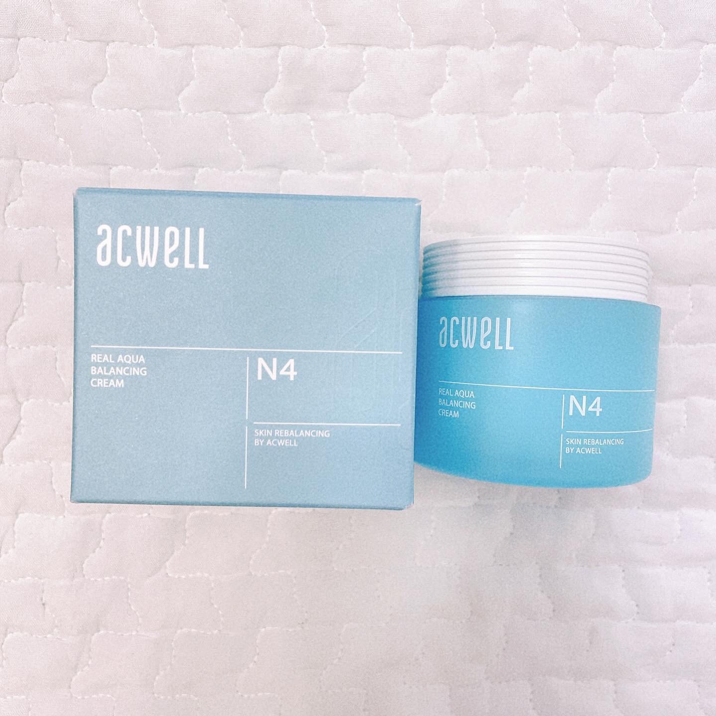 リアルアクアバランシングクリーム /ACWELL/フェイスクリームを使ったクチコミ（3枚目）