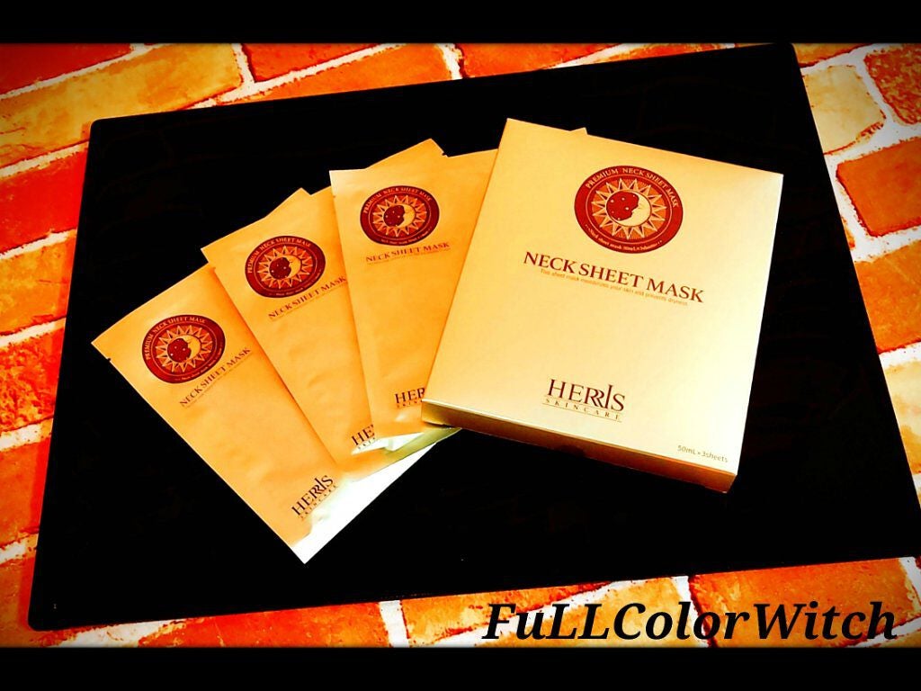 ネックシートマスク/ハーリス/ネック・デコルテケアを使ったクチコミ(2枚目)