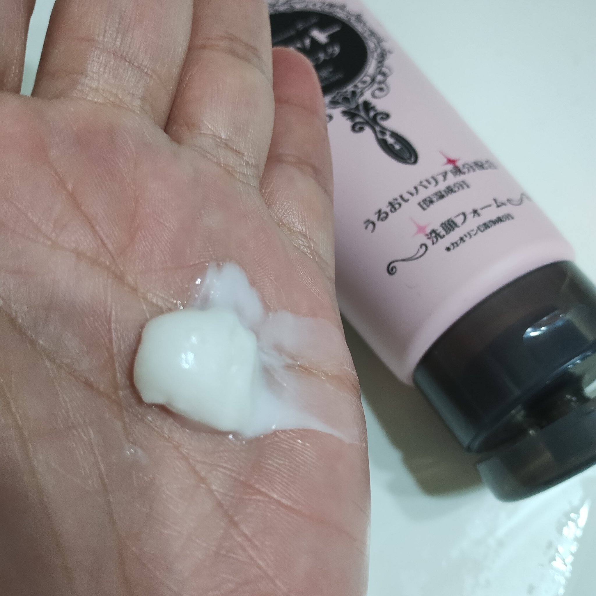 洗顔パスタ 白泥/ロゼット/洗顔フォームを使ったクチコミ（3枚目）