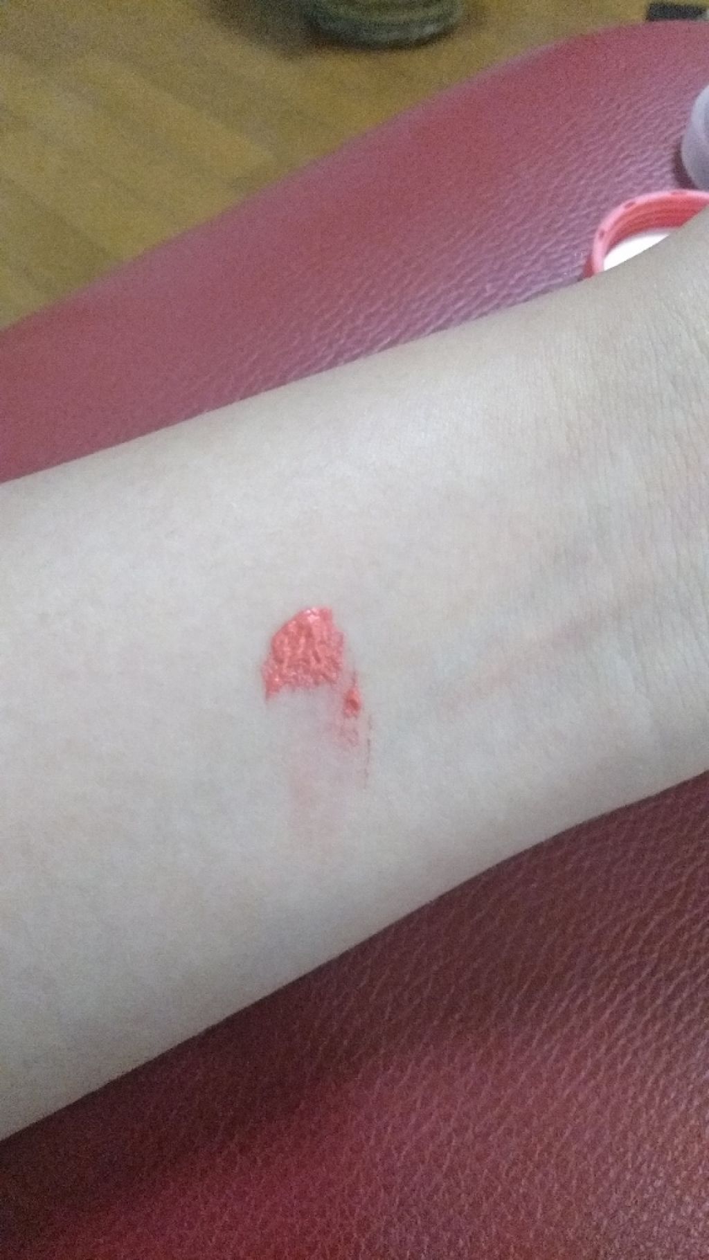 スフレチーク Souffle/DAISO/ジェル・クリームチークを使ったクチコミ(2枚目)