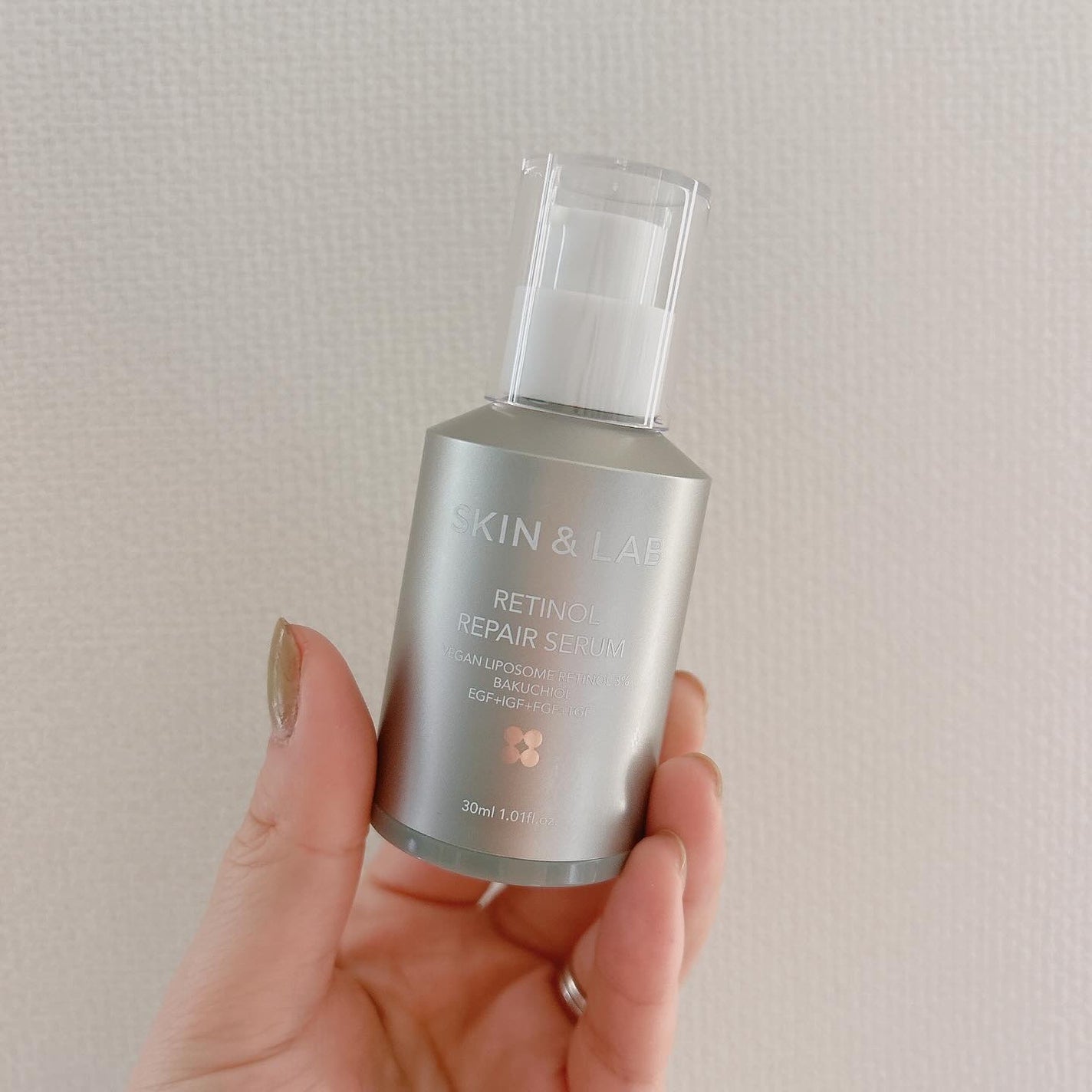 ヴィーガンリポソームレチノールセラム/SKIN&LAB/美容液を使ったクチコミ(3枚目)