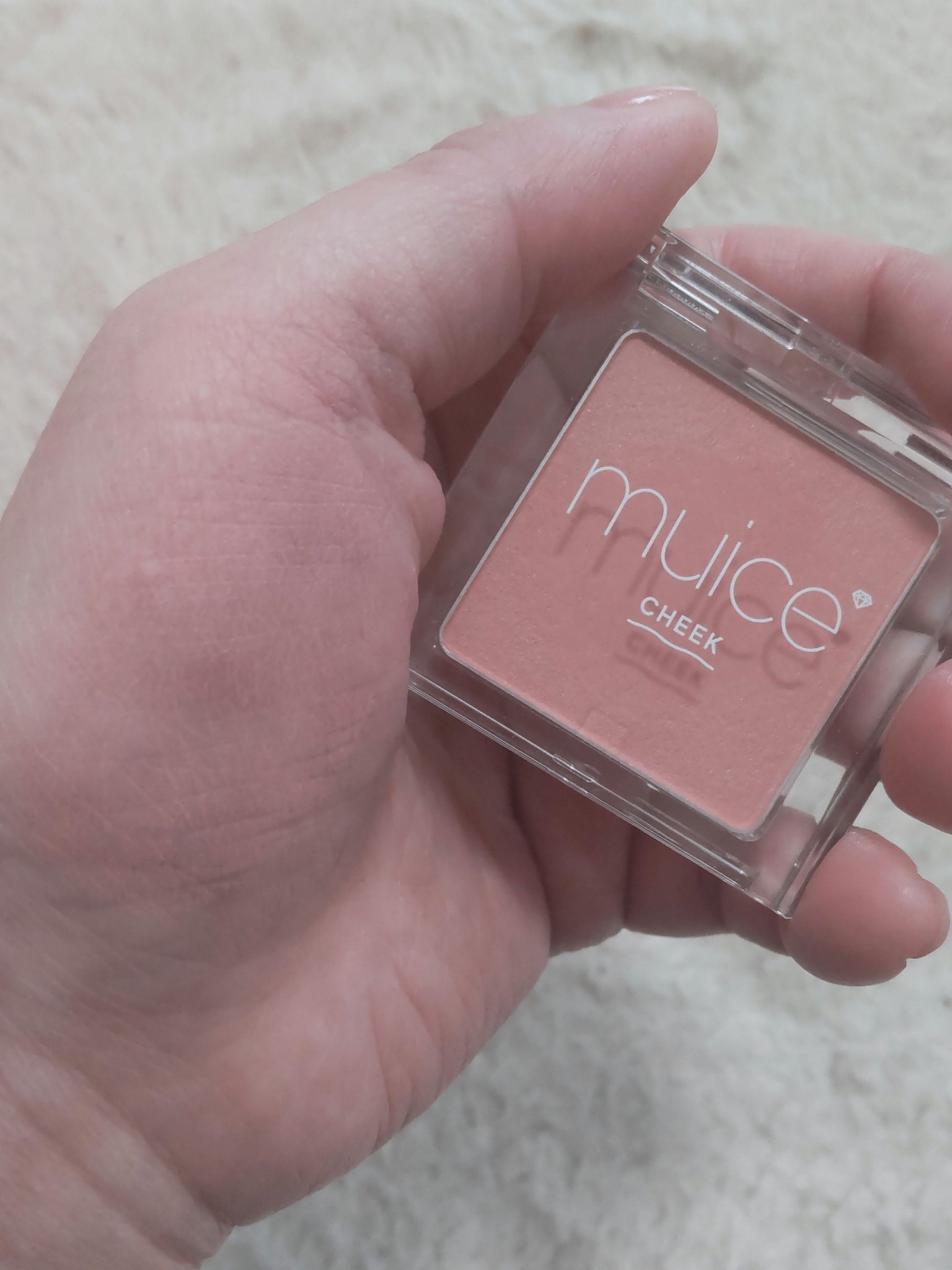 ぽわんチーク/muice/パウダーチークを使ったクチコミ（1枚目）