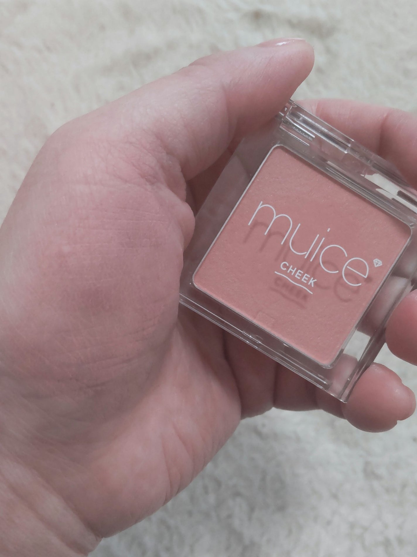 ぽわんチーク/muice/パウダーチークを使ったクチコミ(1枚目)