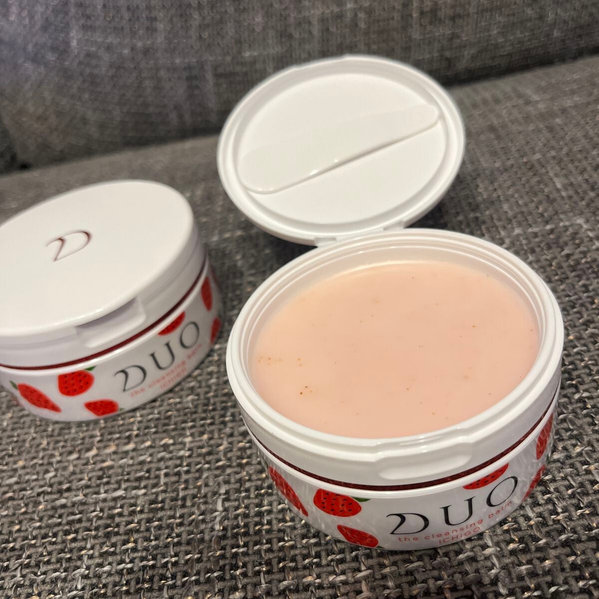 デュオ ザ クレンジングバーム いちご/DUO/クレンジングバームを使ったクチコミ(2枚目)