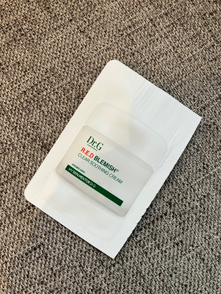 レッドブレミッシュ クリアスージングクリーム/Dr.G/フェイスクリームを使ったクチコミ(1枚目)