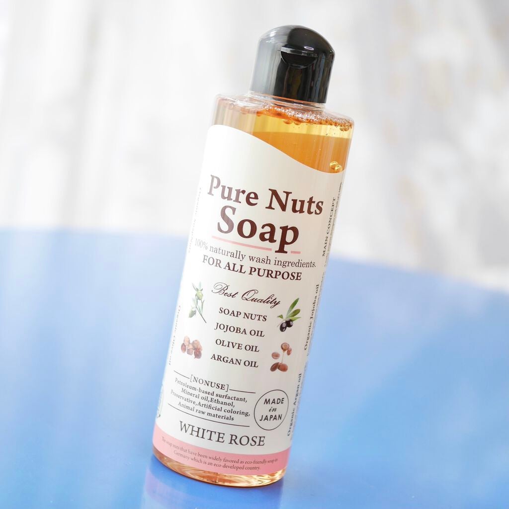ピュアナッツソープ ホワイトローズの香り/ナチュラセラ/洗顔フォームを使ったクチコミ(1枚目)