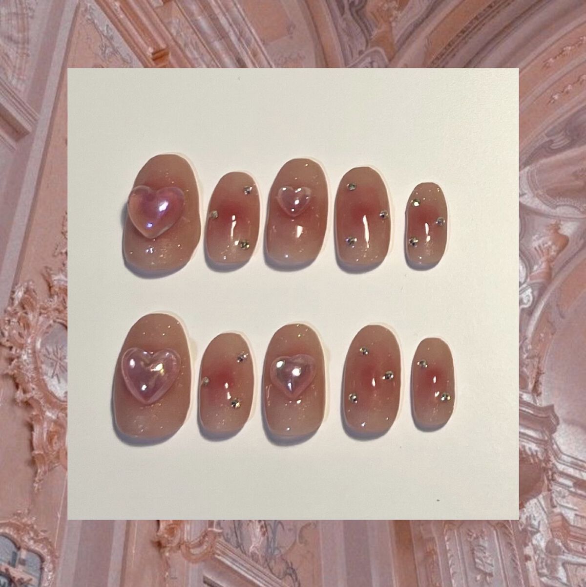 ジェルネイル（ライト対応）/セリア/ジェルネイルを使ったクチコミ（1枚目）