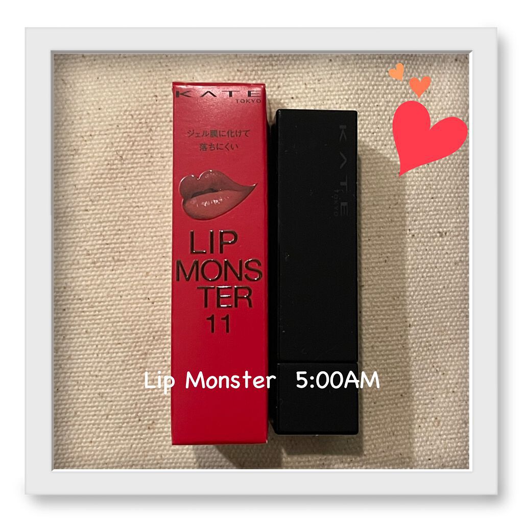 ケイト リップモンスター/KATE/口紅を使ったクチコミ（1枚目）