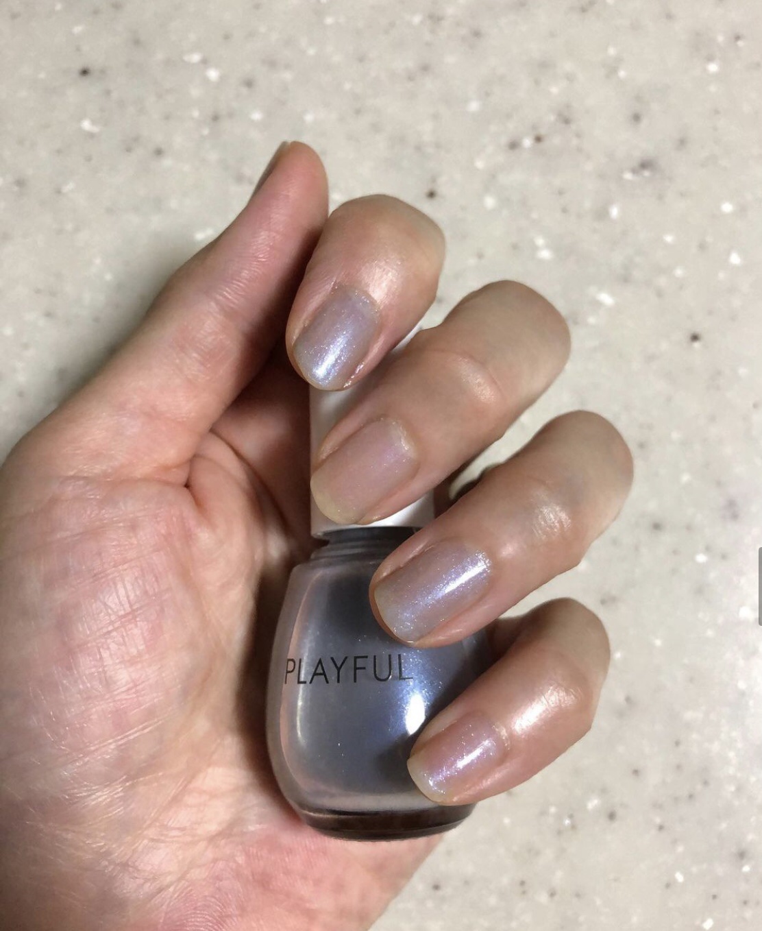 プレイフル プリズムモイストコート/PLAYFUL/オールインワンネイルを使ったクチコミ（1枚目）