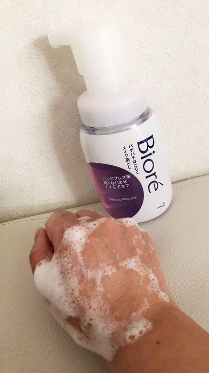 パチパチはたらくメイク落とし/ビオレ/クレンジングウォーターを使ったクチコミ(5枚目)